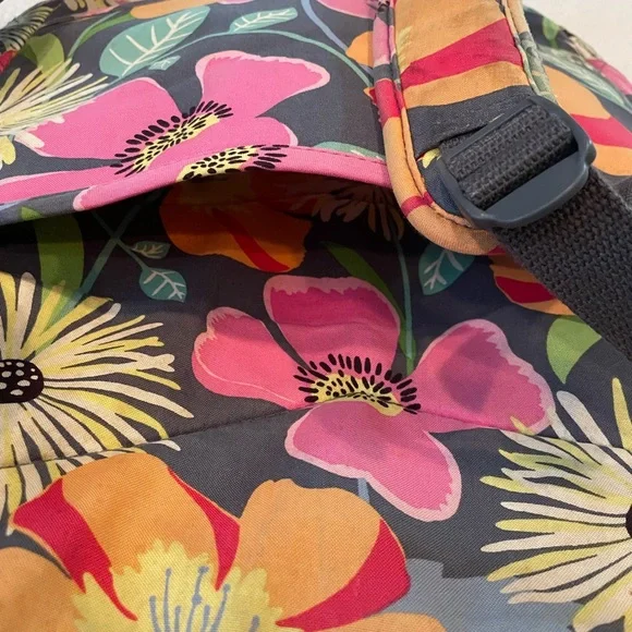 VERA BRADLEY Jazzy Blooms Large Floral Print Travel Backpack | GUC - Picture 10 of 10